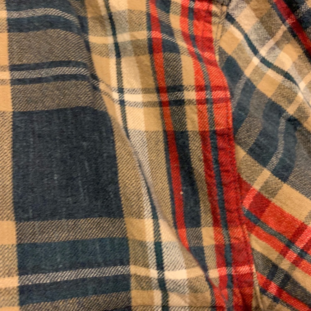 Jcrew Patterned Flannel Button Down - image 2